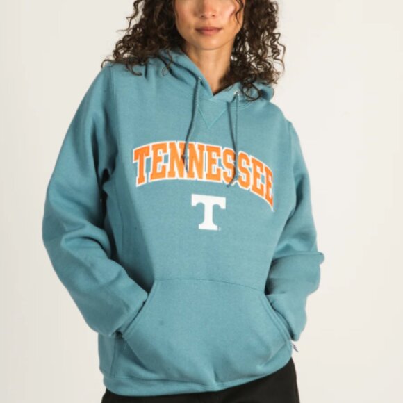 NCAA Tennessee blue hoodie with orange/white lettering unisex size Large - Picture 1 of 5
